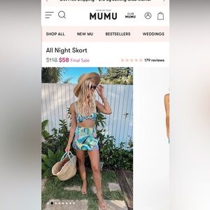 Show Me Your Mumu All Night Skort | Go Go Luxe Satin | 70s Mini Skirt | Size XS